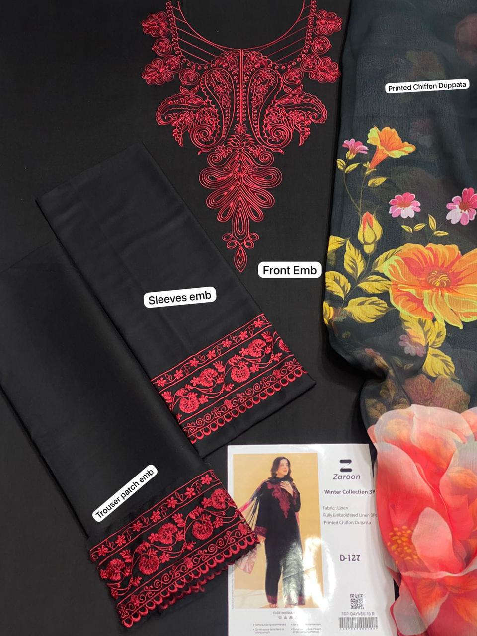 Brand Luxury Embroidered Article