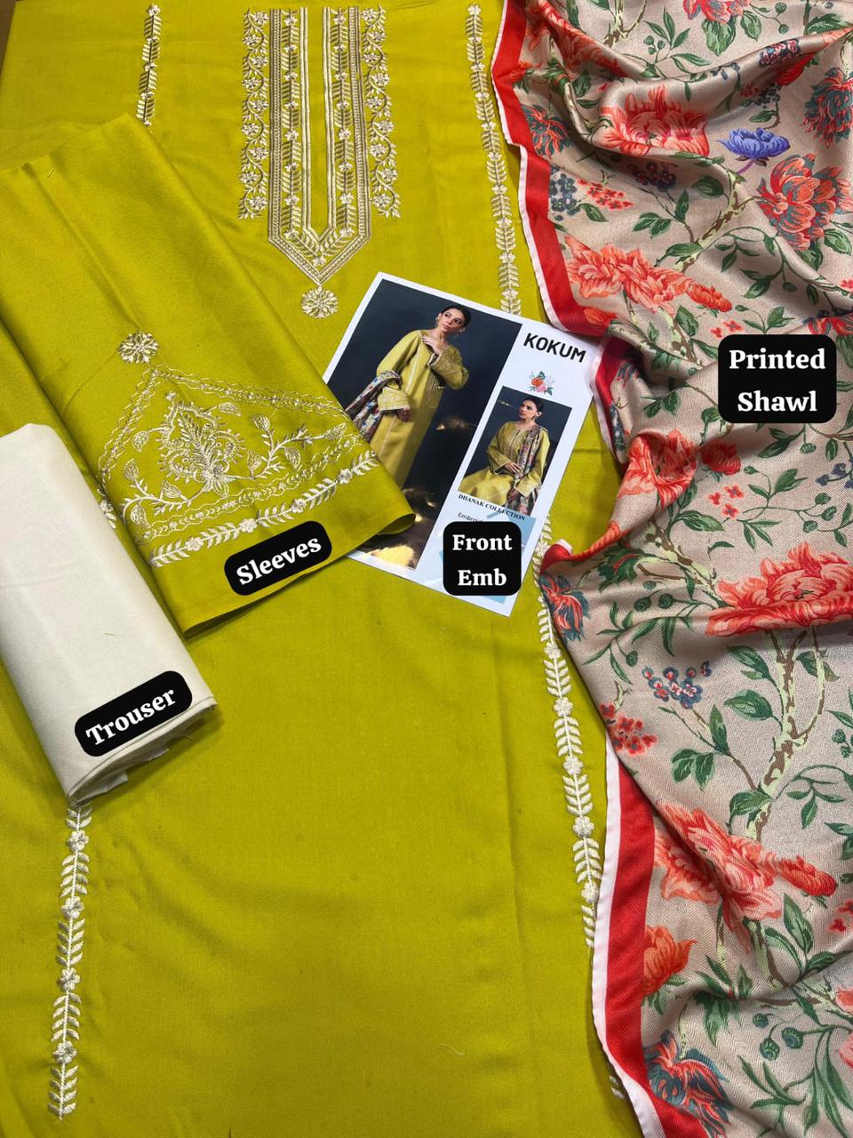 Luxury Embroidered Article